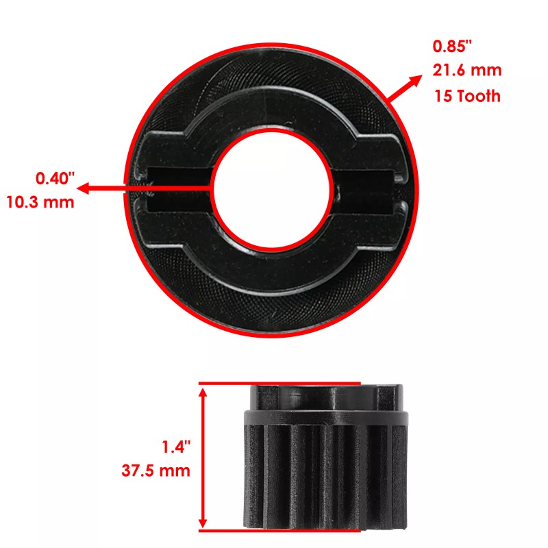 Caltric Engine Water Pump Kit For Can-Am Commander 1000 2017