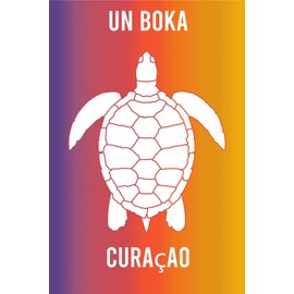 Un Boka Curaçao Souvenir 2x3 Inch Fridge Magnet Turtle Design