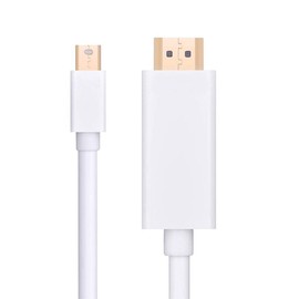 Mini Display Port DP to HDMI Adapter Cable for MacBook Pro Air Mac Surface Pro 1.8M