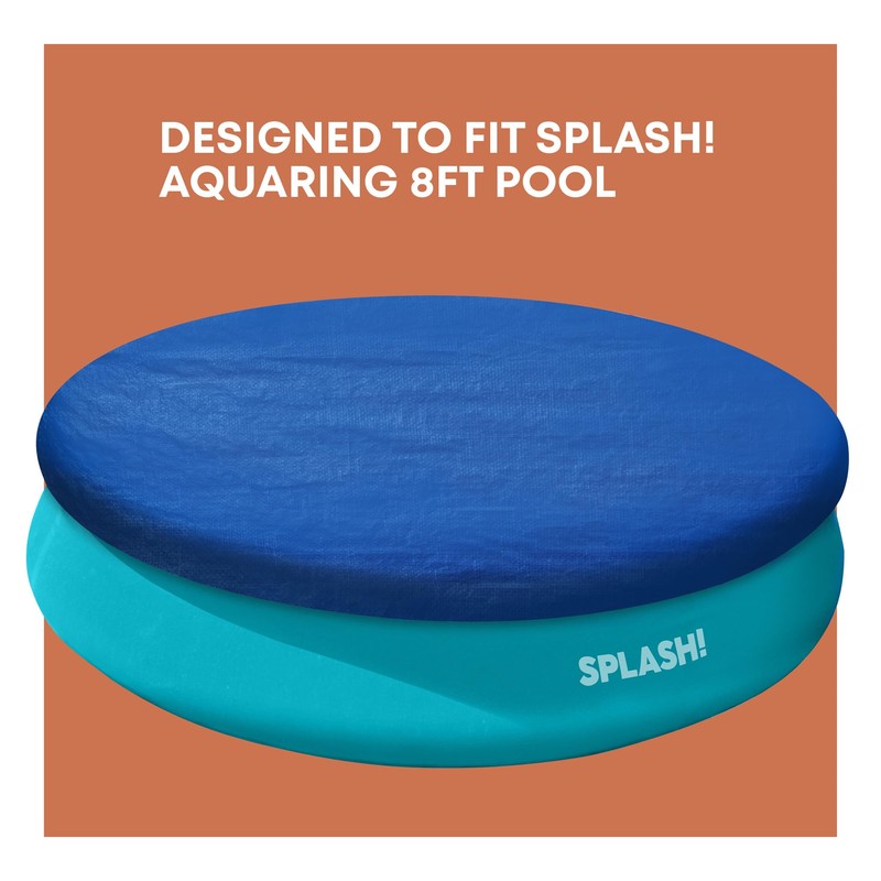 Splash! AquaRing Pool Cover - 8ft & 10ft | Durable