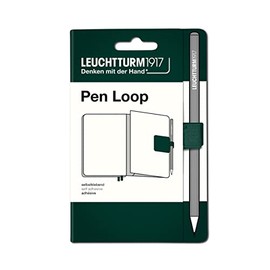 Leuchtturm1917 367289 Pen Loop, Natural, Forest Green