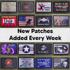 Galactic Empire Patch Moral Tactical Military Army USA Flag Hook