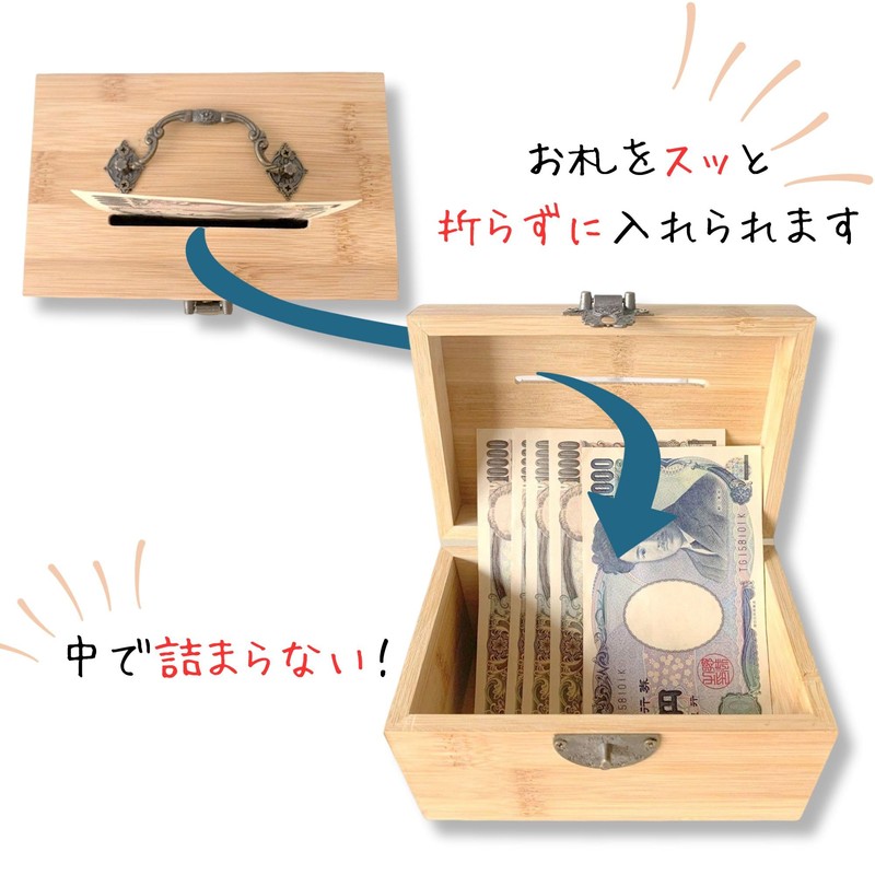 Leiasnow Money Box with Lock, Money Box, Donation Box, Can