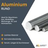 Aluminium Round Diameter 60 mm | Length = 75 mm