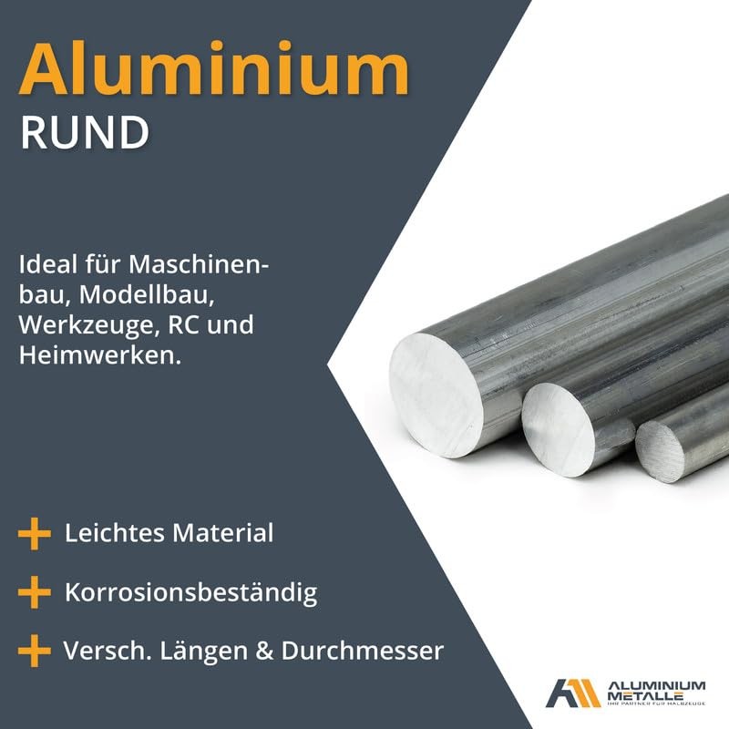 Aluminium Round Diameter 60 mm | Length = 75 mm