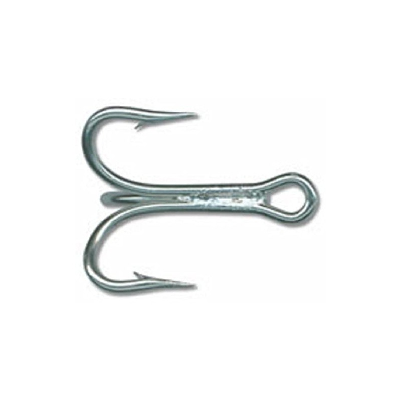 Treble Hook, 3 Extra Strong, Short Shank - Durasteel 2
