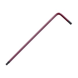 VESSEL 8900BP Hexagon Bar Rainbow L Wrench with 0.08 inch (2 mm) Opposite Side Black