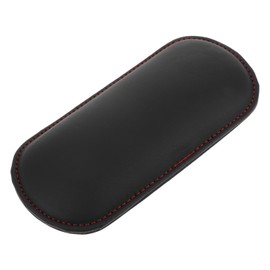 Sosoport Car Armrest Cushion with Leg Support Pad Ergonomic Elbow Booster for Car Door and Center Console Automotive Interior Accessories Classic Black Red Stitching Comfortable Durable