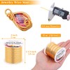 Jewelry Wire, Anezus Silver Craft Wire Tarnish Resistant Copper Beading