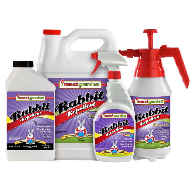 I Must Garden Rabbit Repellent: Mint Scent Rabbit Spray for
