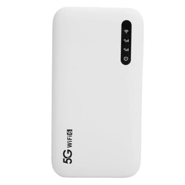 5G WiFi Mobile Hotspot, Local & International Coverage Router, Portable WiFi for Travel, 2.4GHz & 5.8GHz Wi Fi Device Supports 16 Devices and SIM Cards