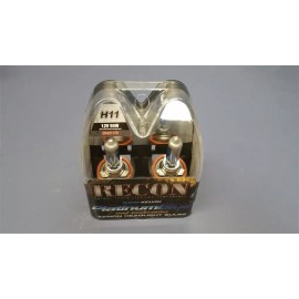 Recon Lot of 2-Recon H11 5,600 KELVIN XENON Headlight Bulbs in Platinum Blue 264H11PB