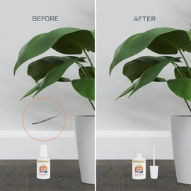 Oslo Home 3 White Color Touch Up Paint Kit – Most Popular Home and Rental Colors with Brush in Bottle - For Repairs, Walls, Trim, Cabinets, Furniture, Shutters and More, Made in USA