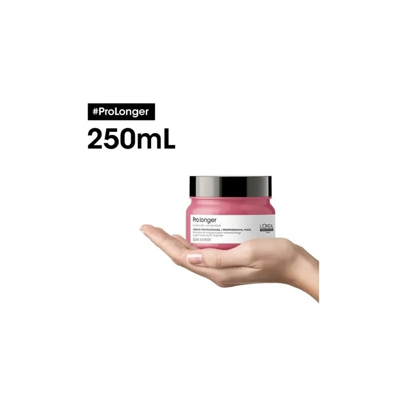 Paquete Pro Longer Loreal Shampoo 500ml + Mascarilla 250ml