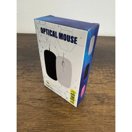 Unbranded High Quality Ergonomic Design USB Wired Computer Mouse (Magic Mouse Looking)