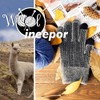 ineepor Alpaca Gloves Men Women Winter Thermal Gloves Touch Screen