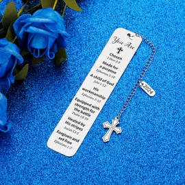 Bible Bookmarks Confirmation Gifts for Teen Girls Boys Baptism Gifts for Teens Girls Boys Daughter Son Christian Boomarks for Women Men Birthday Gifts for Friends Sister Graduation Gifts 2024