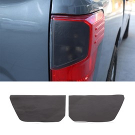 Tail Light Trim Film Compatible with Nissan Titan 2016-2023, Rear Taillight Lamp Vinyl Tint Film with Wrap Cover Vinyl Decals, 2PCS (Matte Black)
