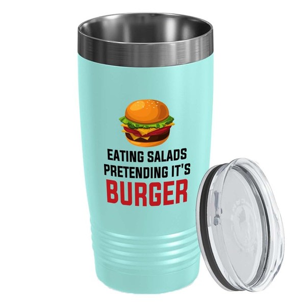 Dietetics Teal Edition Viking Tumbler 20oz - Eating salads -