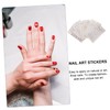 Vaguelly 7pcs Star Nail Art Stickers Creative DIY Manicure Decals