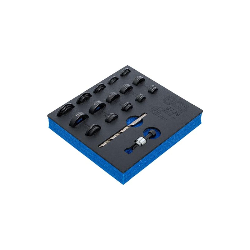 BGS 9739 Workshop Trolley Insert 1/6: Hole Punch Set for