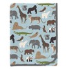 swaddling blankets (pattern) (sky zoo)