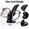 Elegant Side-Face Glasses Holder – Decorative Eyeglass Stand for Desk,