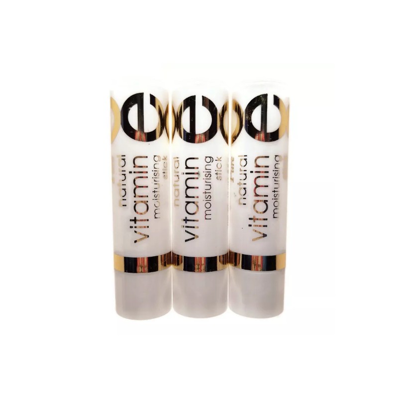 3 Perfectly Pure Natural Vitamin E Moisture Stick Lip Balm