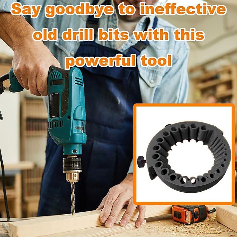 Drill Bit Sharpener,Power Drill Bit Grinder Attachment, Electric Drill Bit