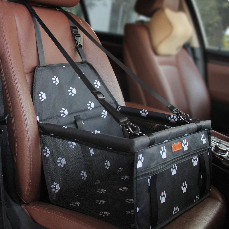 BYGD Dog Car Seat, with Upgrade Support Rod, Breathable and