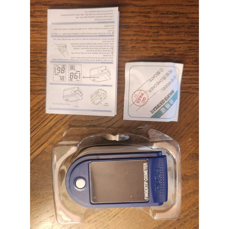Fingertip Oximeter PULSE Oximeter Fingertip Oximeter Lk87 New In Box