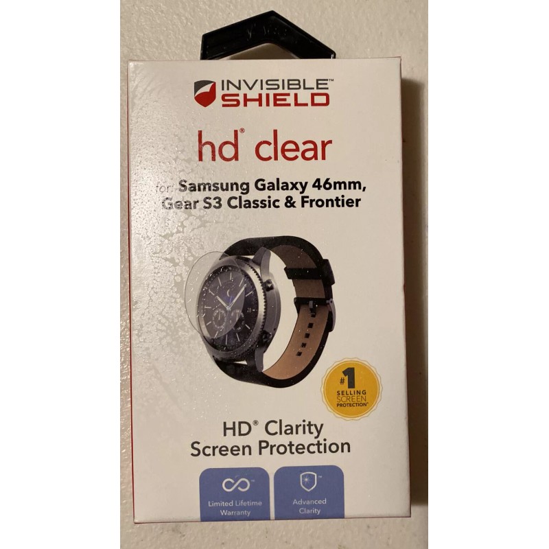 ZAGG Invisible Shield HD clear Screen Protector for Galaxy 46mm
