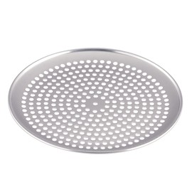 Endoshoji GPZ3701 TKG Pizza Pan, Commercial Use, Drilled Holes 7.9 inches (20 cm), Aluminum, Made in China