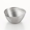 Yoshikawa 1510251 Aikata Stainless Steel Single Mouth Bowl, Large, Made