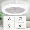 Fan lamp, ceiling fan with LED light, E27, 30 W