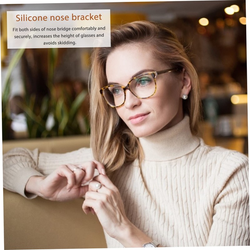 Healeved Glasses Nose Bridge Pads 20 Pairs Soft Comfortable Non-