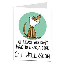 Funny Sarcastic Get Well Soon Card After Illness Operation