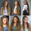 Boho Hair for Braiding 18 Inch P4/27 Human Curly 2