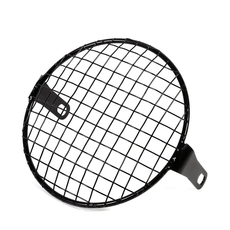 VGEBY 6.3" Universal Motorcycle Metal Mesh Grill Headlight Mesh Protector