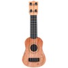 Kisangel 1pc Wooden Kids Ukulele Toy Toddler Guitar Classical Instrument