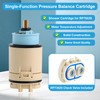 RP70538/RP73625 Single Function Pressure Balance Cartridge, Shower Valve Cartridge Compatible