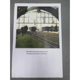 STEAM LOCOMOTIVE - Milan Railway Station  - artis A. Morbelli