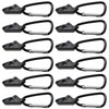 JianLing 12-Piece Small Tarp & Awning Clamp Set - Crocodile