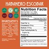 Righteous Felon Beef Jerky - Habanero Escobar Flavor - All-Natural