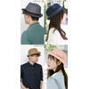 Zaction EdgeCity Foldable Machine Washable Hat, Straw Hat, Large Size,