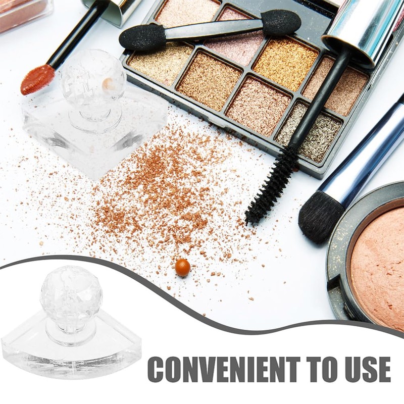 FOMIYES 2pcs Eyeshadow Platen Tool Cosmetics Stamper Eye Shadow Stamper
