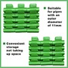 30 Pcs Row Cover Netting Tunnel Hoop Clips, Shed Film