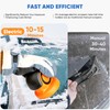Yanbaozi Electric Ice Scraper Wireless, Ice Scraper Car with Rotating