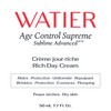 Watier Age Control Supreme Sublime Advanced Rich Day Cream, Global