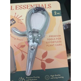 Modern Sprout Botanical Purple 2 pack, 8oz. Glass Mister & Pruning Shears